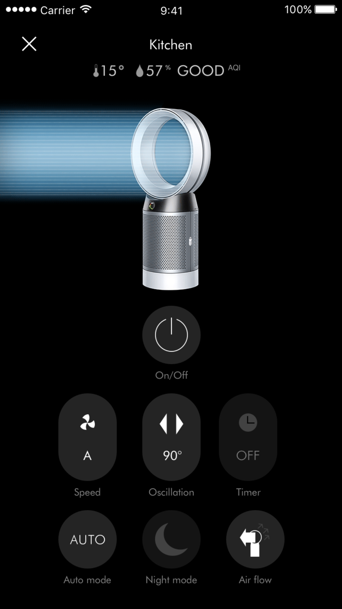 Dyson pure cool link homekit deals